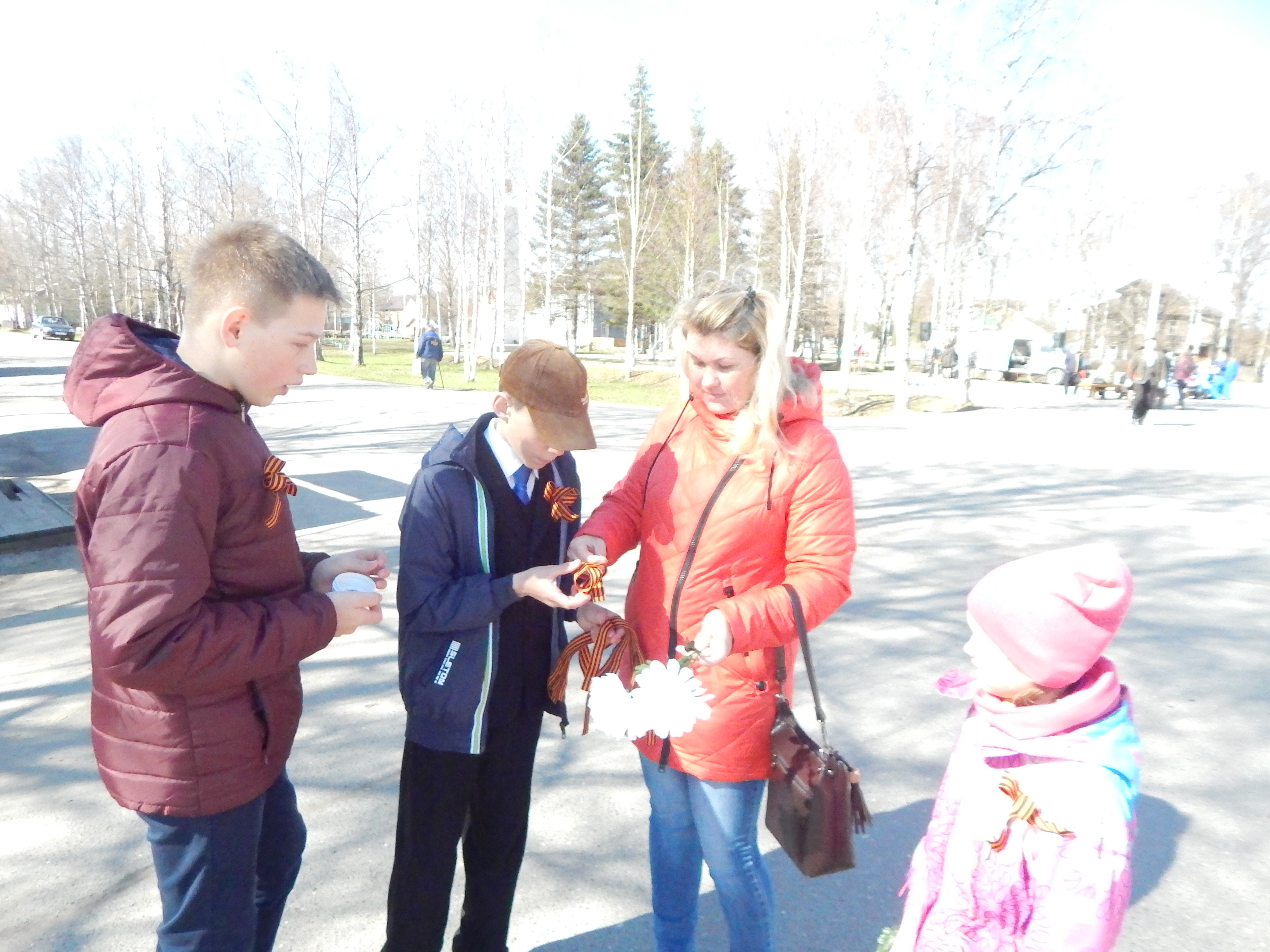 Акция "Георгиевская ленточка"