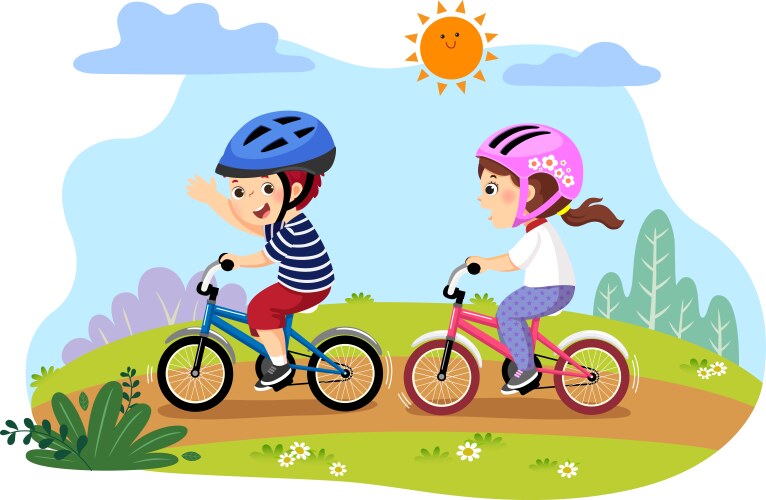 Безопасность детей: прогулки на велосипеде