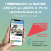 Голосование за важное для улицы, двора, страны 